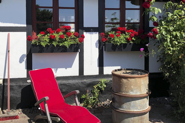 Blomlåda zinkyta B=20cm